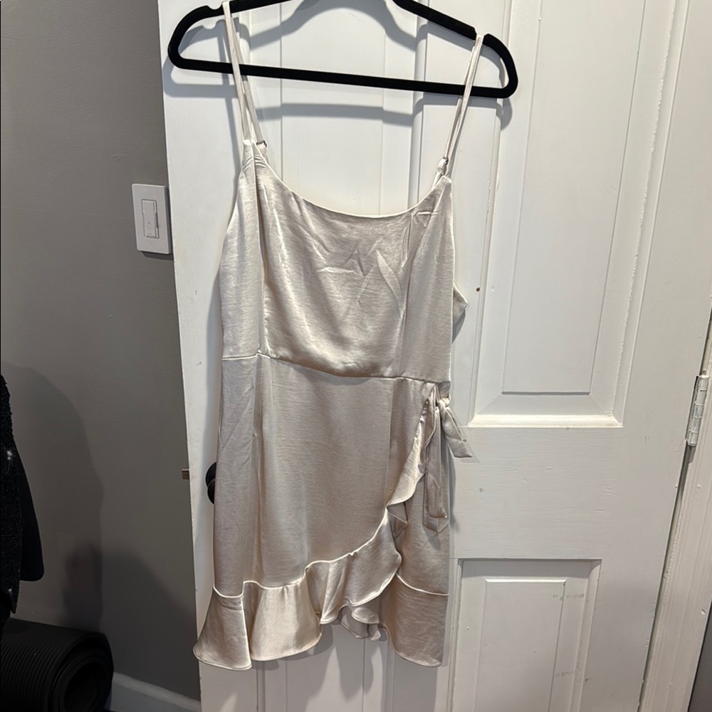 Wild Fable Cream Satin Top
